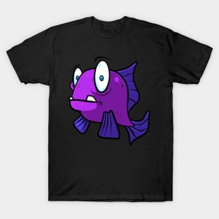 Purple fish T-Shirt